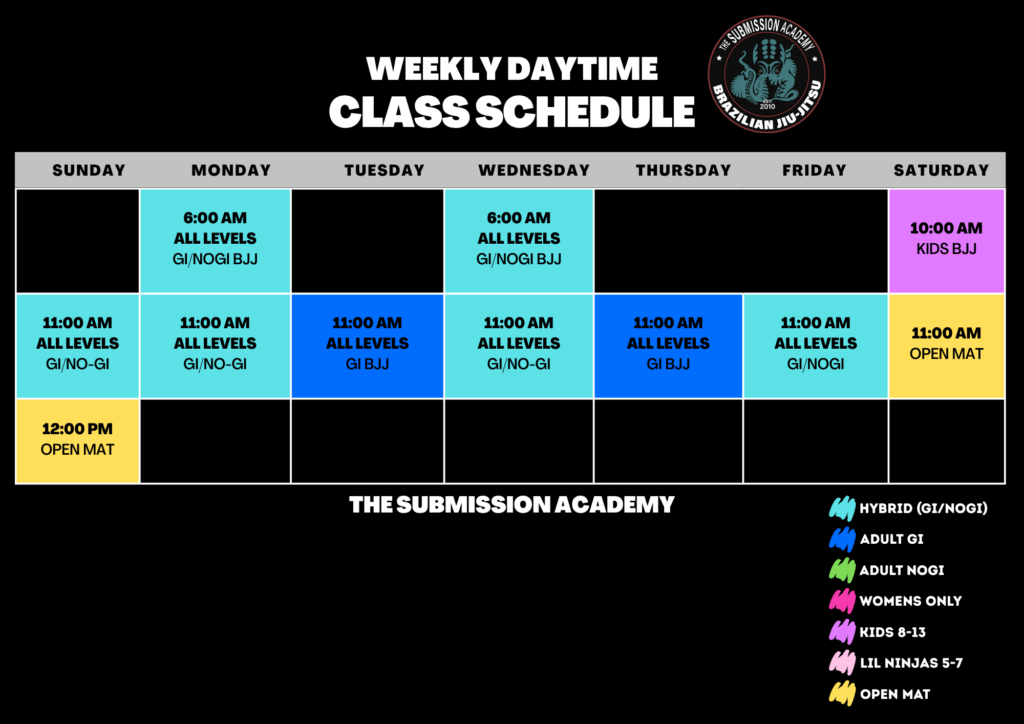 Our Schedule